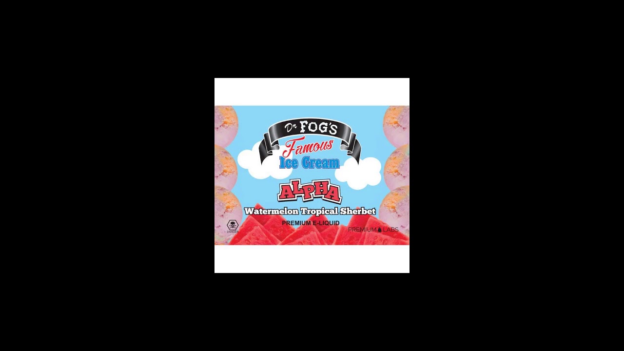 Dr Fog's Famous Ice Cream - Alpha Eliquid
