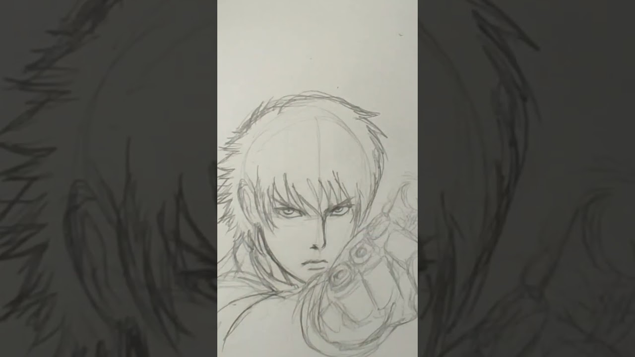Sketching K'(The King of Fighters) #fanart #thekingoffighters #kdash #fightinggames
