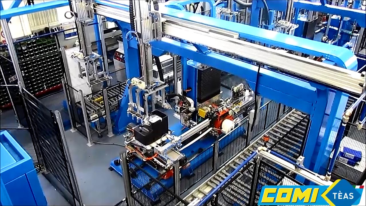 COMI TEAS   Automatic Evaporator Wrapping system