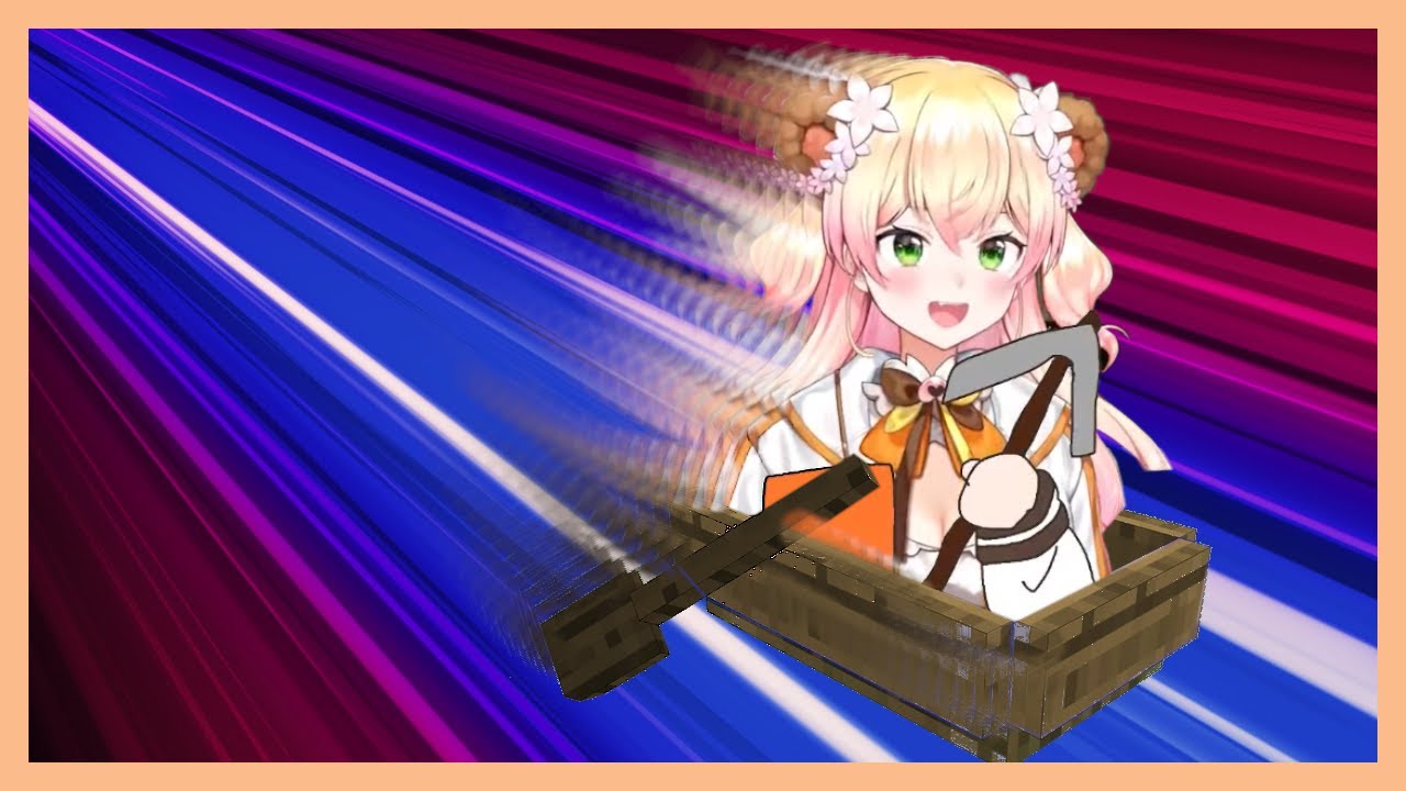 Nene achieves Minecraft speeds that shouldn’t even be possible [hololive/engsub]