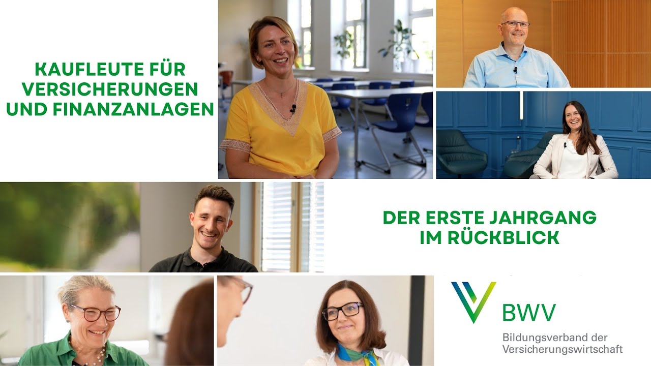Kaufleute für Versicherungen und Finanzanlagen – der erste Jahrgang im Rückblick
