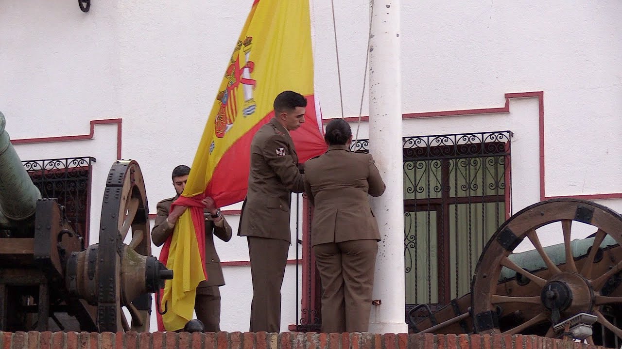 Un arriado para festejar los 317 años de vida del Regimiento de Caballería Montesa