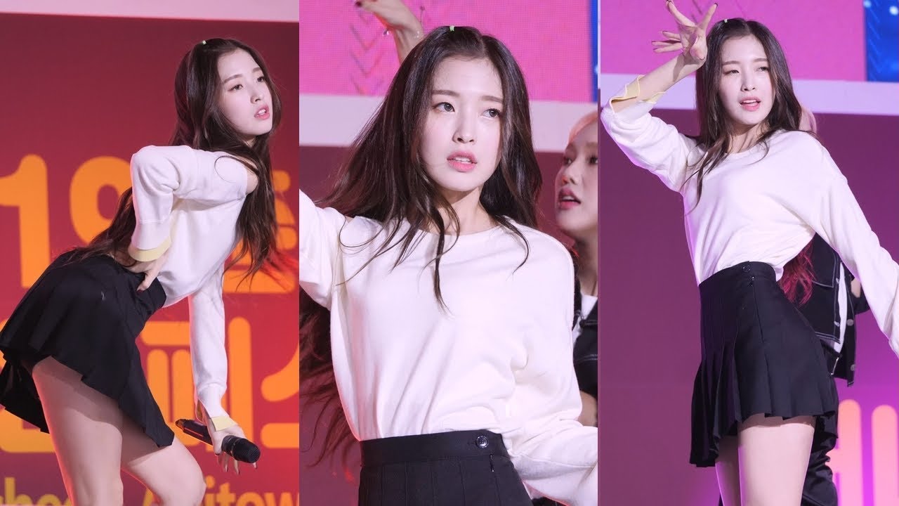 191003 오마이걸 아린 직캠 4K 'BUNGEE (Fall in love)' OH MY GIRL Arin fancam @ 춘천토이페스티벌 by Spinel