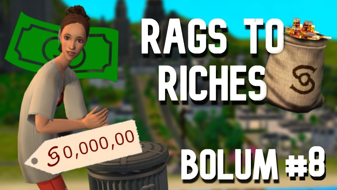 Kaos Dolu Bir Bölüm | The Sims 2 Legacy Collection | Rags To Riches Bölüm 8