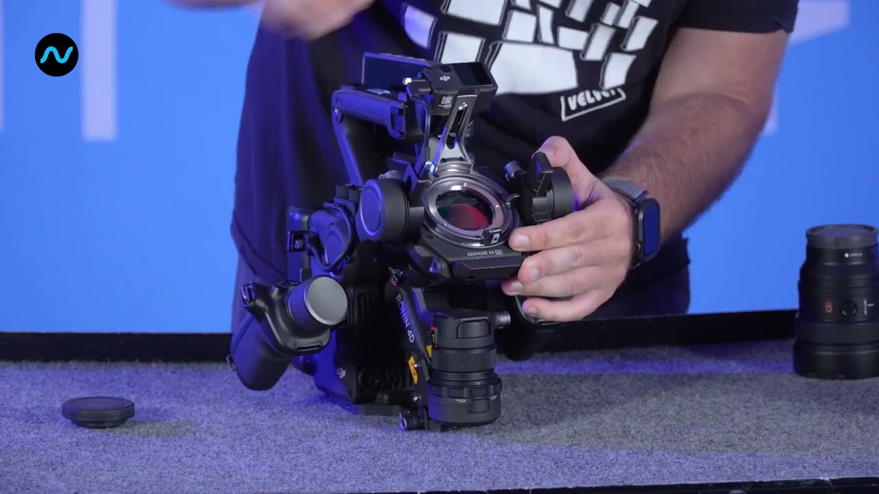 Montaje de pesos montura E para DJI Ronin 4D-6K