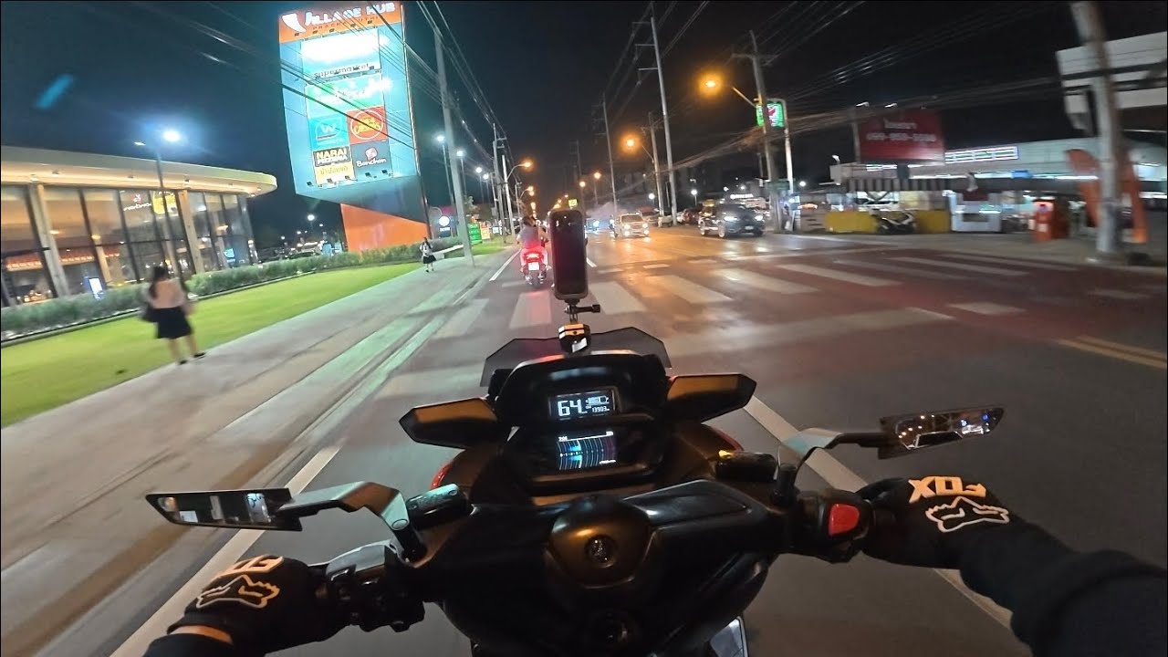 XMAX300 บันทึกการขี่ 25กุมภาพันธ์69 ประชาอุทิศ90