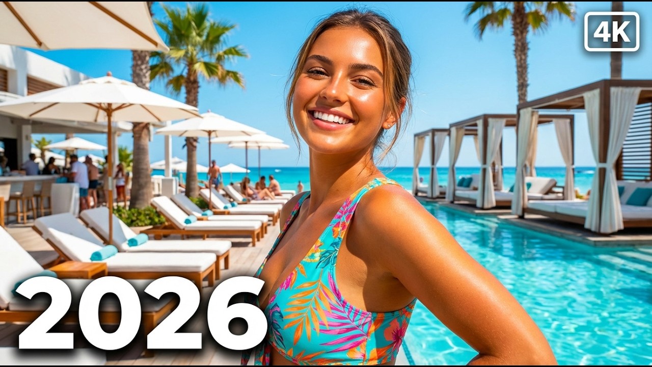 Best Tropical Deep House Mix 2026 🏖 Beach Club Energy 4K UHD in TV | AzureDeep