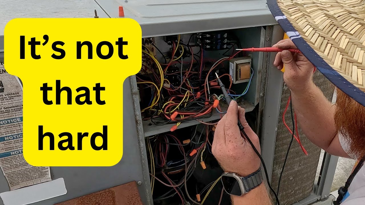 How To Troubleshoot Low Voltage HVAC Problems With a Volt Meter. Tips and Tricks with Example Issue