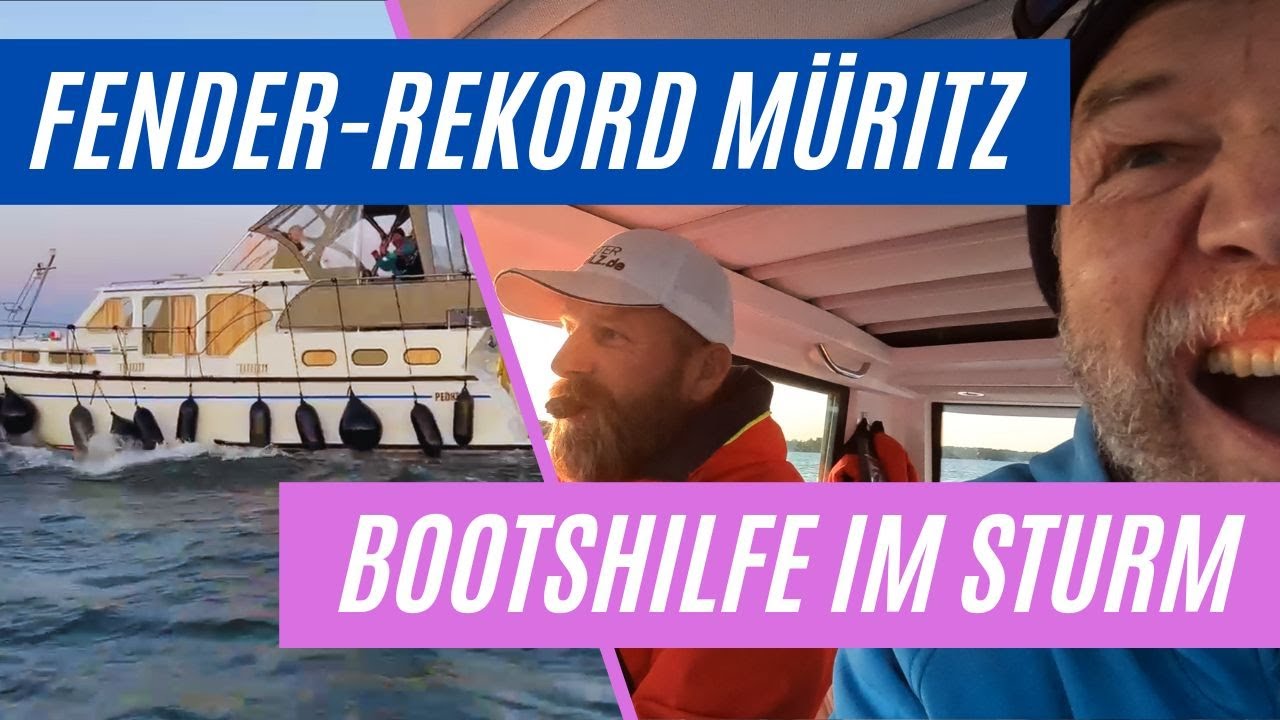 🚨 Spektakuläre Rettung bei Sturm! Yacht in letzter Sekunde vor größeren Schäden bewahrt. 🌊⚓
