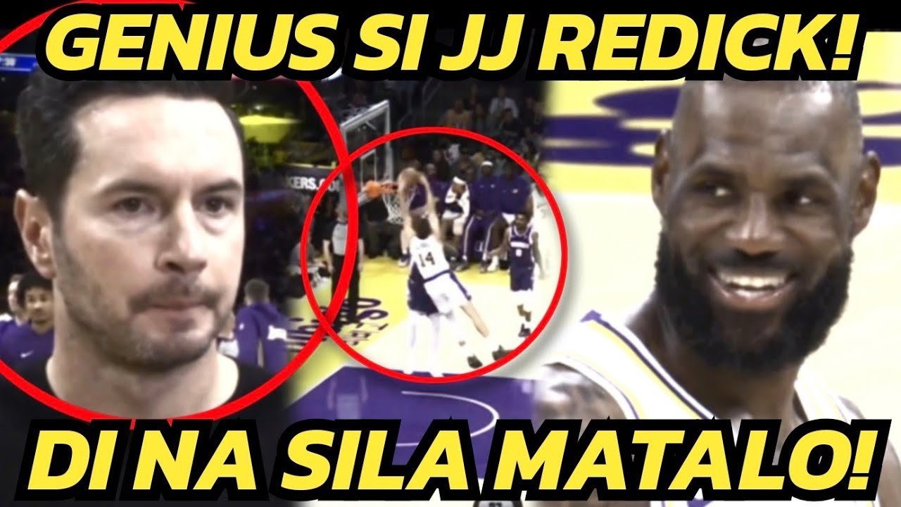 Ito ang SOBRANG TALINONG PLAYS na Ginamit ng LAKERS kontra SACRAMENTO KINGS! Genius ni COACH JJ! 