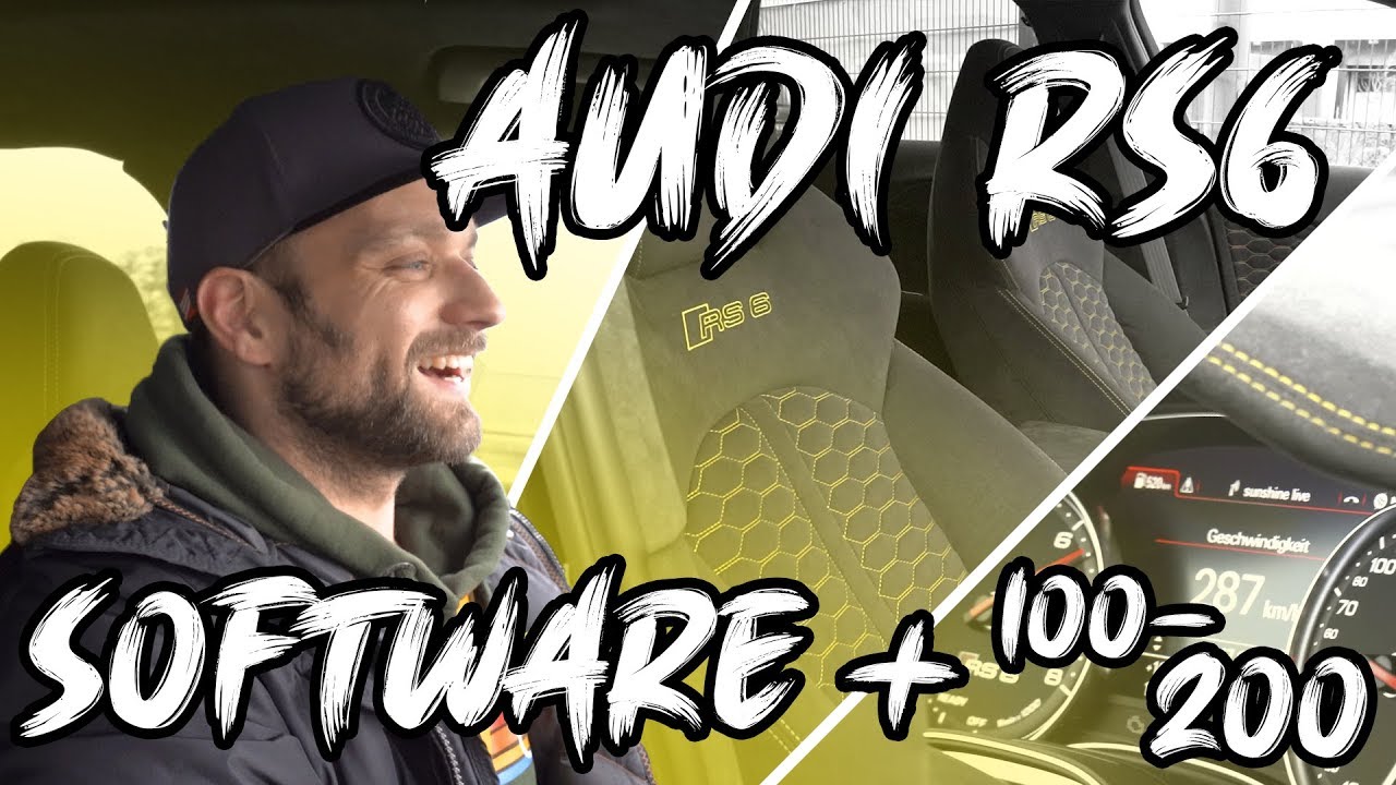 Audi RS6 4G Software - Zeiten Vorher / Nachher! - TUNETEC - | Philipp Kaess |