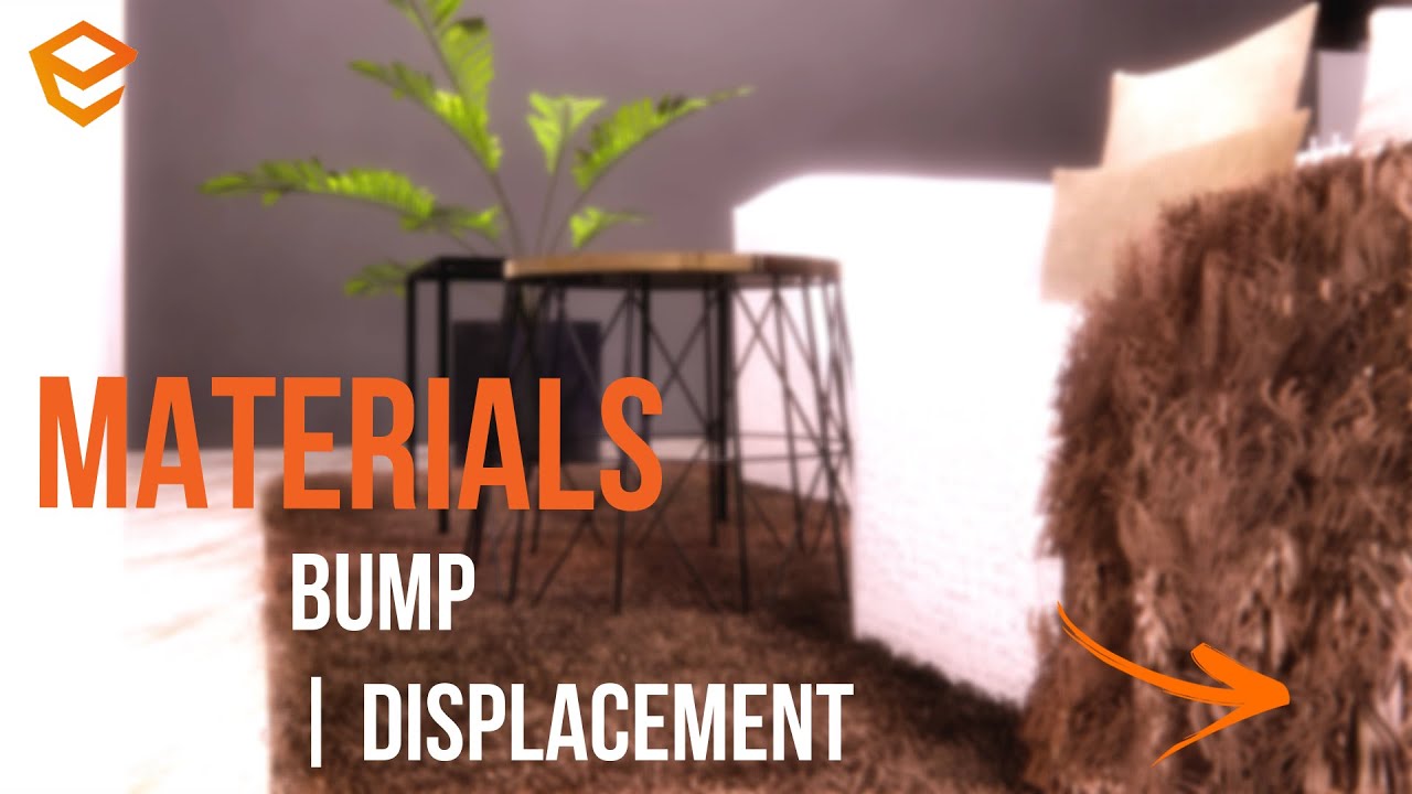 Material Tutorial | Bump Map and Displacement Map | Sketchup 2019