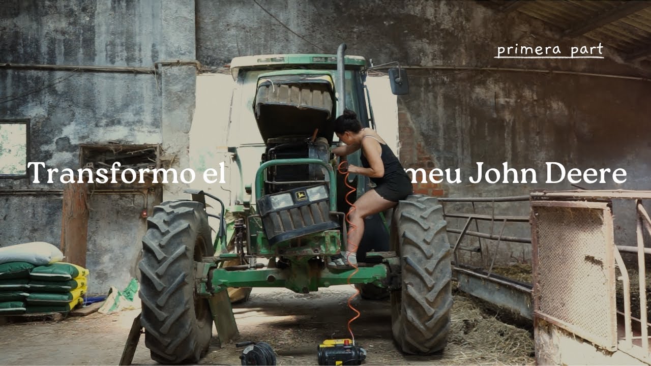 Petem la xerrada mentre transformo el meu John Deere 🚜