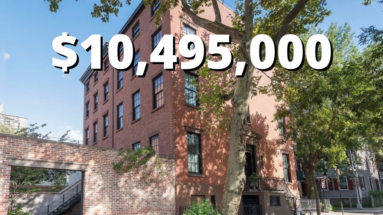 Inside a $10.495 Million Brooklyn Heights, NYC Townhouse | Contemporary Style for Modern Day Living