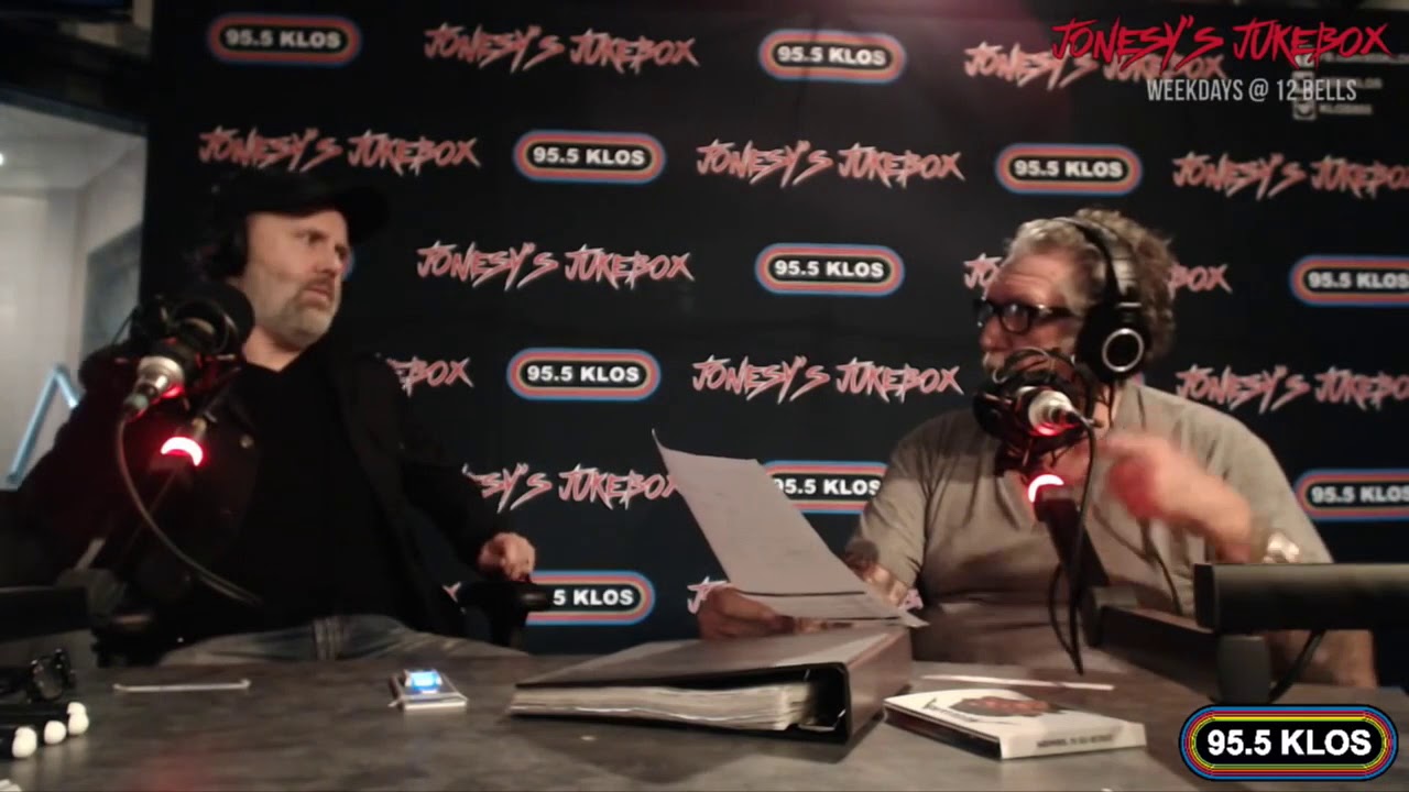 Lars Ulrich of Metallica In Studio on Jonesy's Jukebox [FULL INTERVIEW] HD 720p