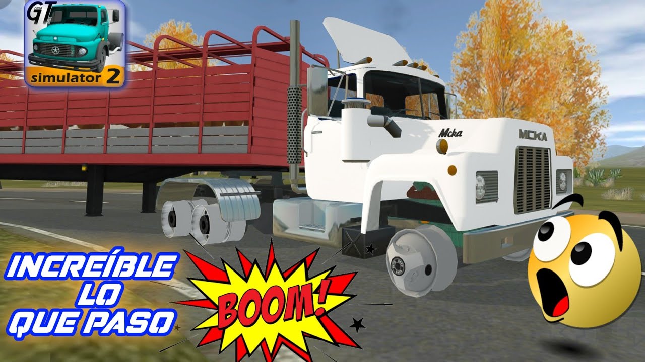 Grand Truck Simulator 2 ¿Que pasa Cuando Calientas las Llantas?🤣[FINAL ÉPICO]
