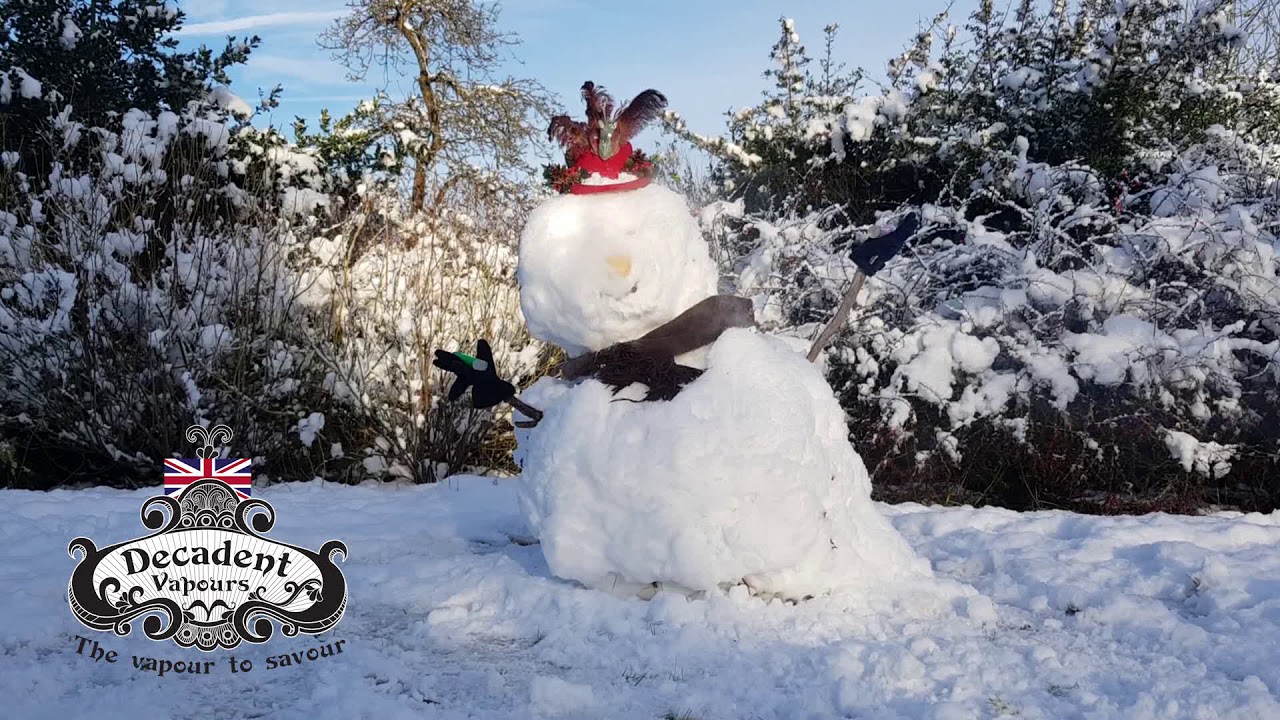 Vaping Snowman