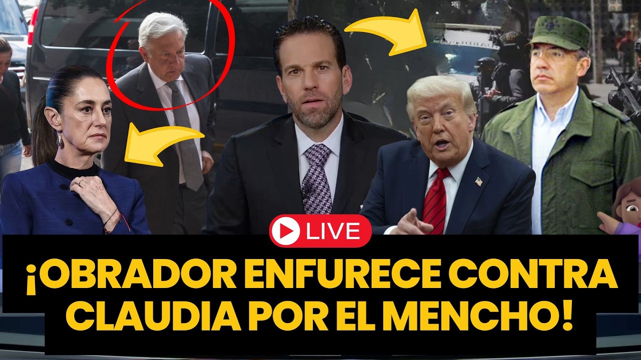 &iexcl;FUEGO en PALENQUE! &iexcl;OBRADOR ENFURECE CONTRA SHEINBAUM por OPERATIVO CONTRA 
