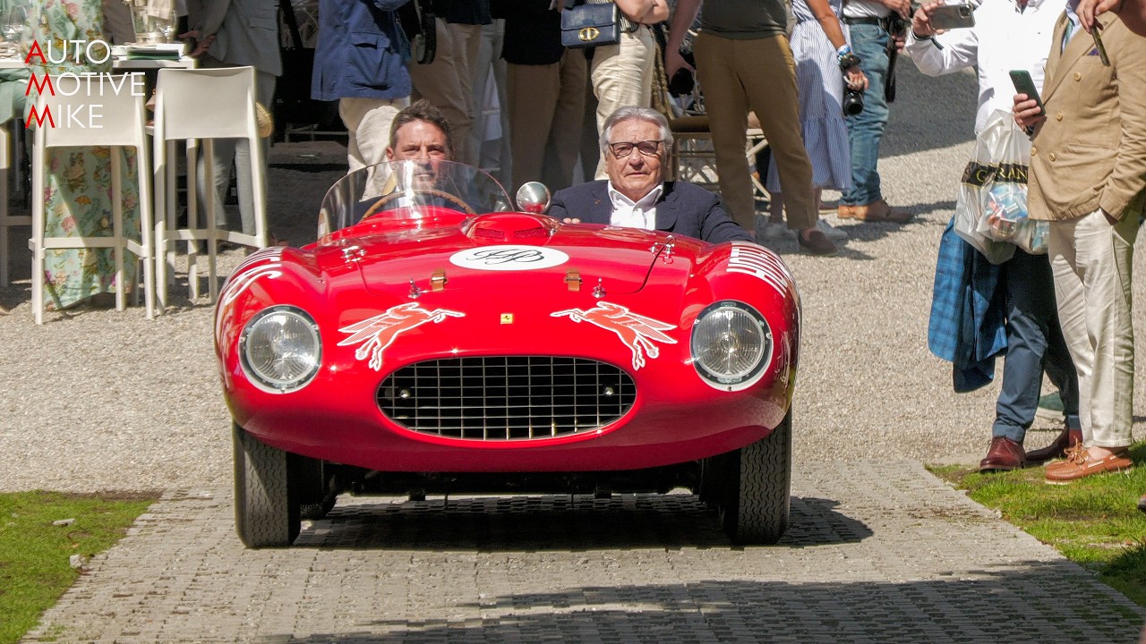 This is the 1954 Ferrari 250 Monza - Villa d'Este 2025