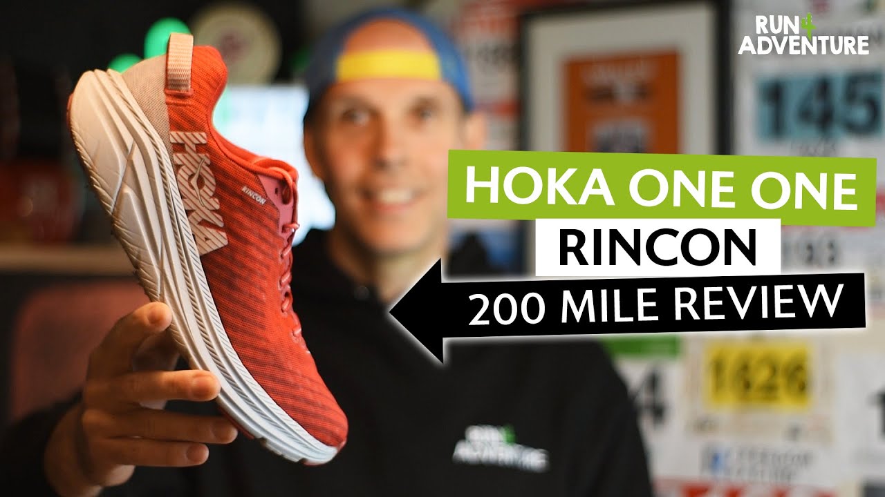HOKA ONE ONE RINCON 200 mile shoe review | Run4Adventure