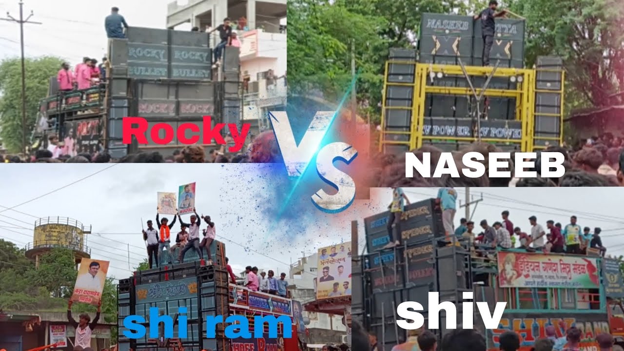 Rocky vs NASEEB vs shiv vs shir ram किसका साउंड बजा ज्यादा at सारंगखेड़ा में  कमेंट में बैलना 😱🔊