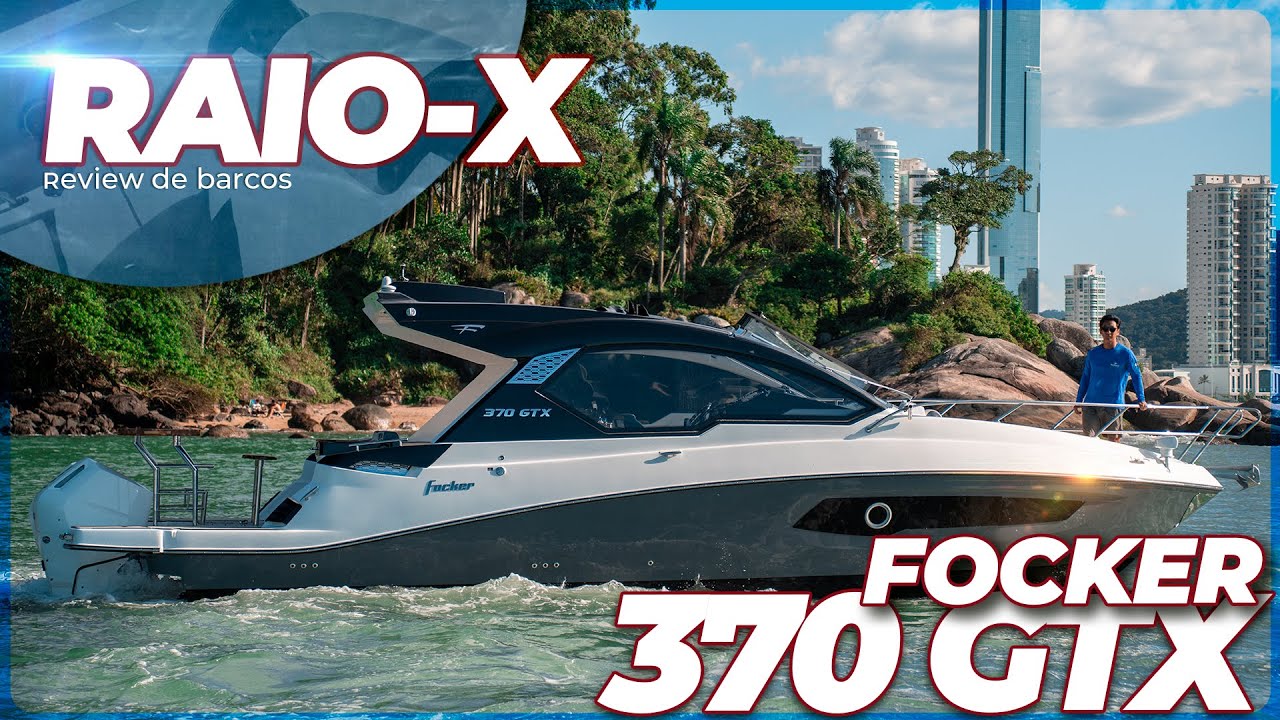 Focker 370 GTX - Muito espaço e conforto a bordo de uma 37 pés para 14 pessoas! - Raio-X | Bombarco