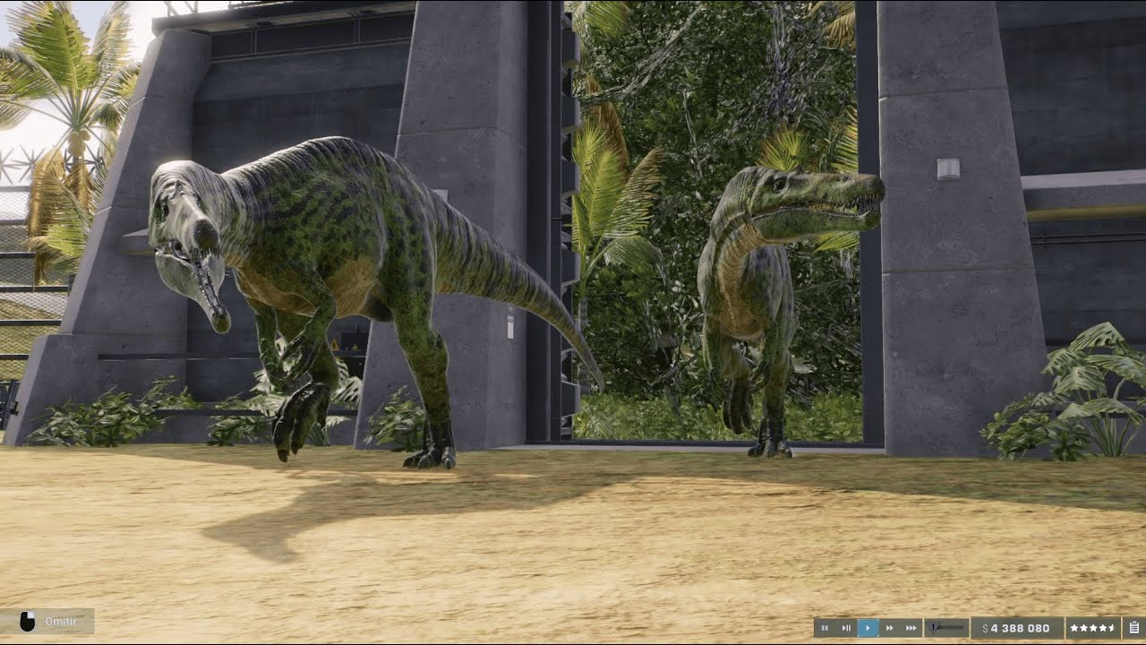 SUCHOMIMUS EN JURASSIC PARK #5 || LA TEORIA DEL CAOS JURASSIC WORD EVOLUTION 2.
