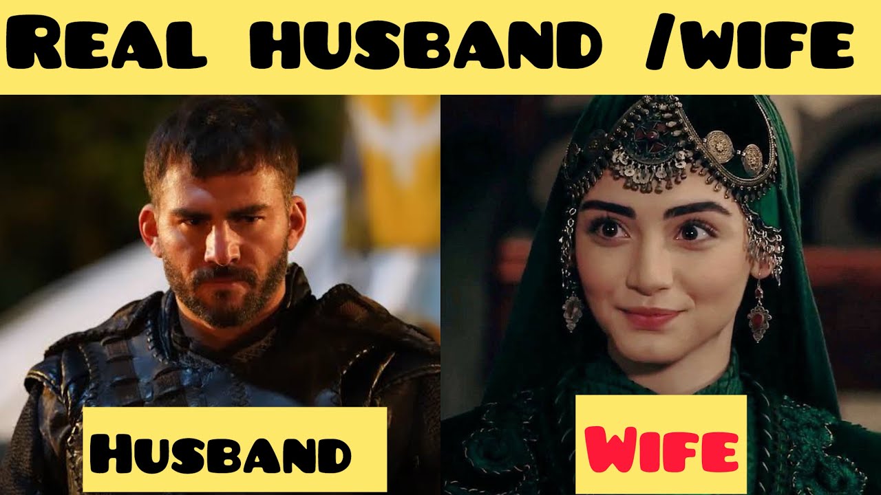 Real Husband and Wife | Kurulus Osman | 🌺❤ #kurulusosman #osmanghazi #turkishdrama 