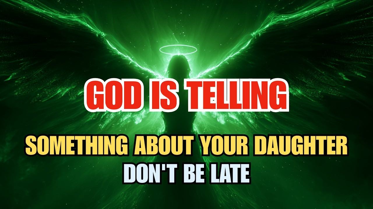 🔴 ONLY 2 MINUTES LEFT — GOD SAYS: THIS IS ABOUT YOUR DAUGHTER. SHE IS IN DANGER RIGHT NOW AND YOU…