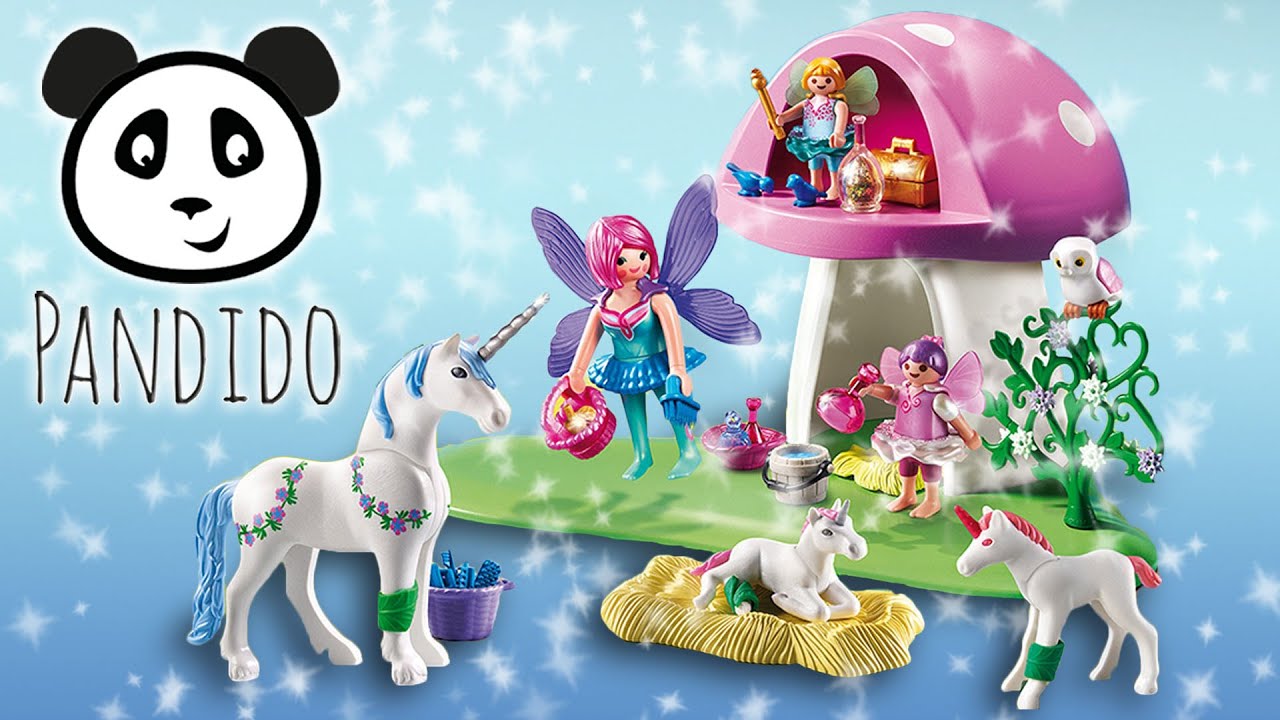 Playmobil Fairies - Bosquecito de hadas con unicornios - Demostración y armado - Pandido TV