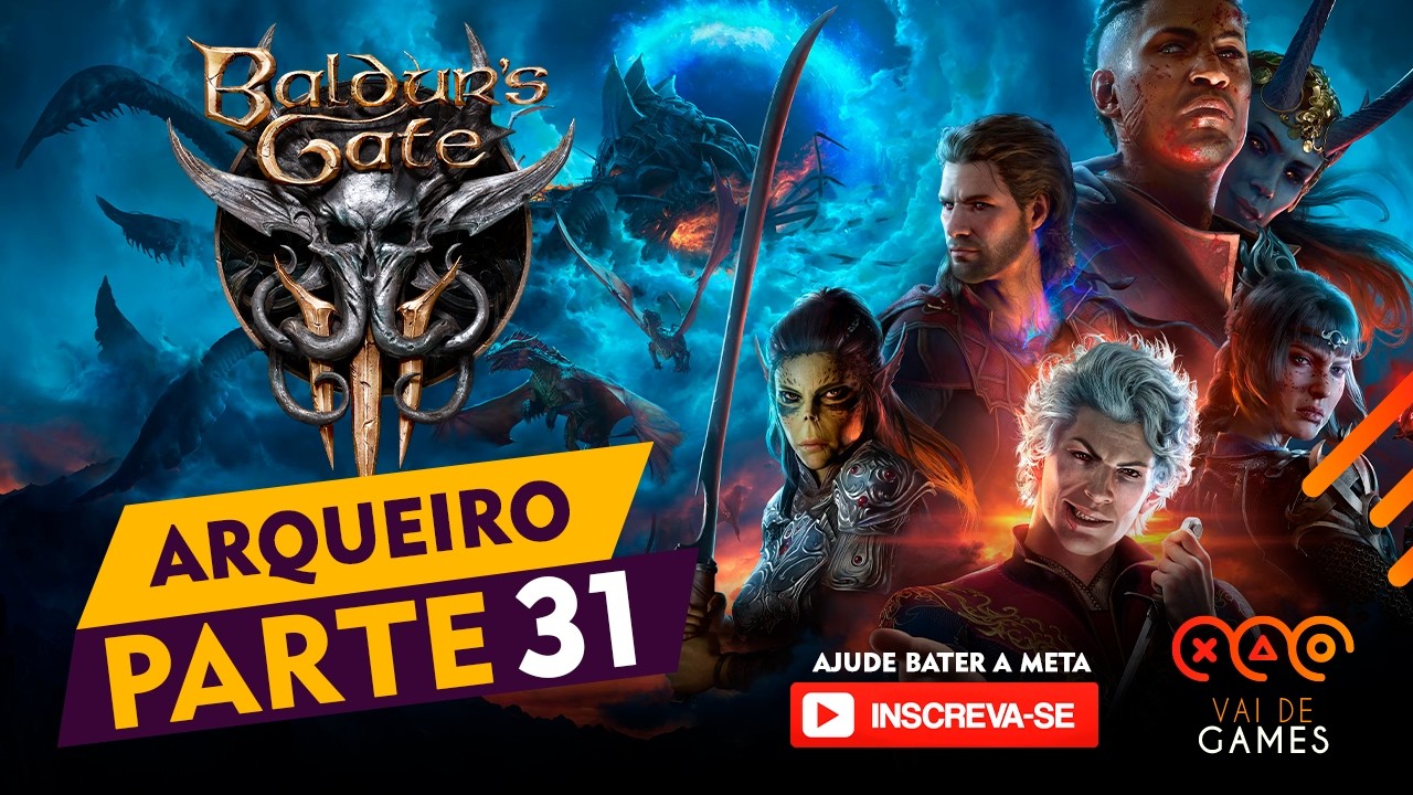 Arqueiro Algoz - #parte31  #bd3    |  SE -  INSCREVA [🔴ao vivo🔴]   #live #baldursgate3