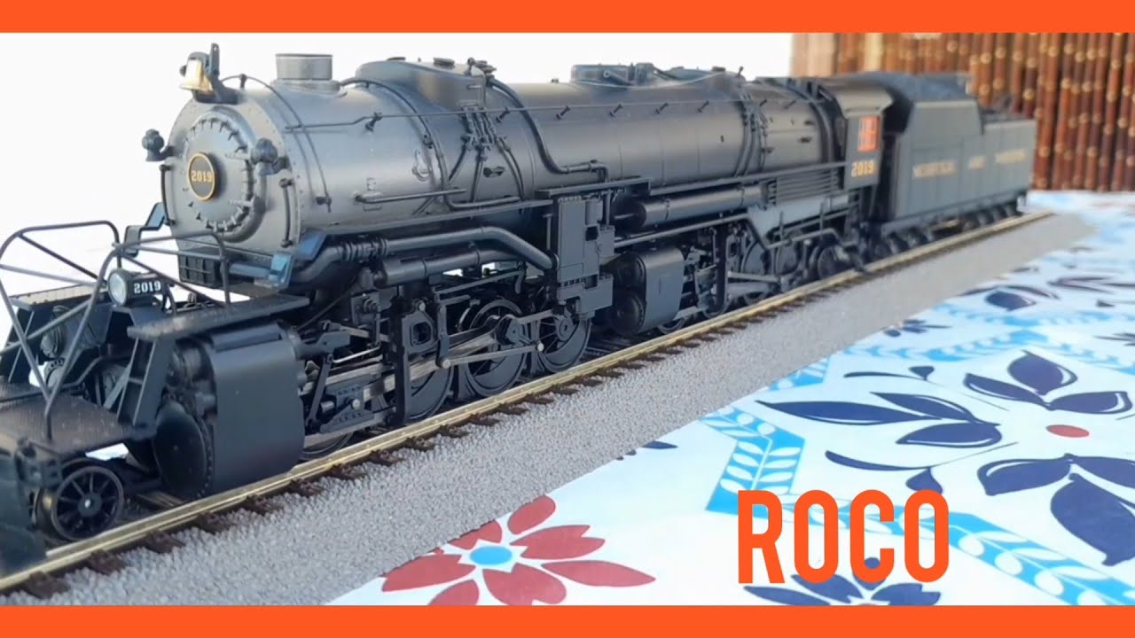 Gebrauchte Modellbahn H0. ( Folge 21). Roco Y3 Norfolk and Western (Small Big Boy) 2-8-8-2