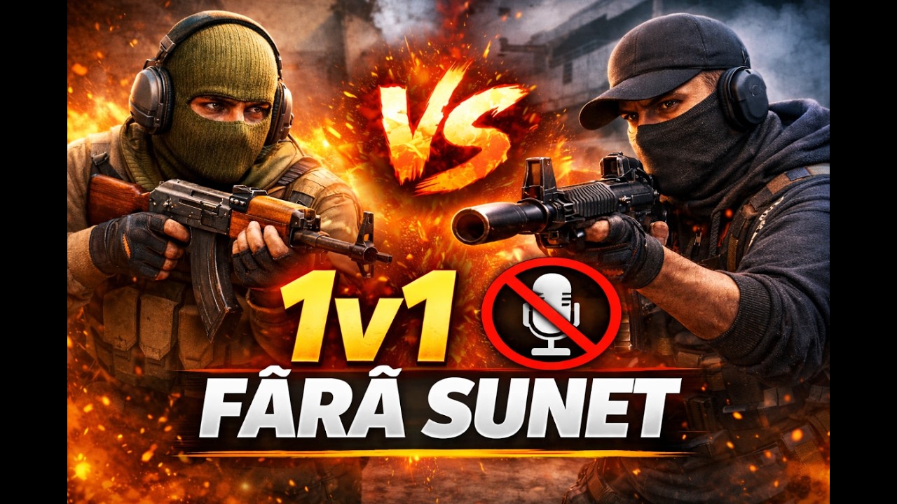 Am facut 1 vs1 cu prietenul meu pe cs 2!! Dar fara sunet!!
