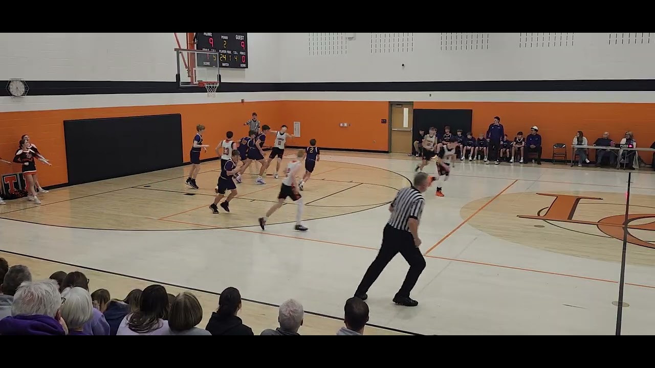 Liberty Center vs Bryan 8th grade Basketball 2025-26 