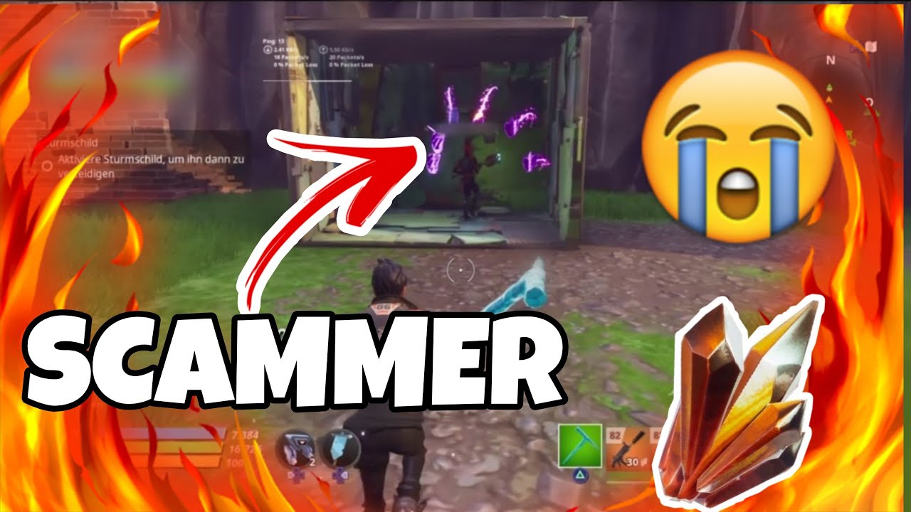 Scammer wurde Gescammt !!! Er Scammt mein ganzes Inventar...  | Fortnite Rette Die Welt