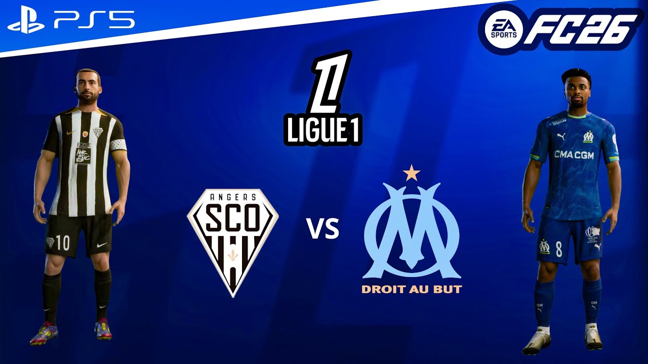 FC 26. - Angers vs Marseille | Ligue 1 25/26 Full Match [PS5™]