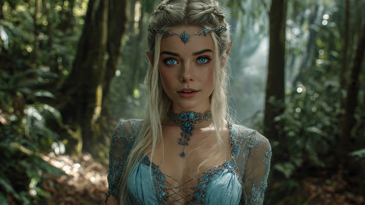 Enchanted Elf Maiden 🌙 Medieval Instrumental Music | Fantasy Ambience for Relaxation & Focus