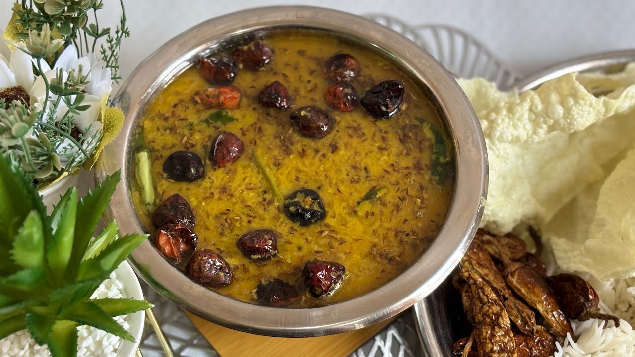 Hyderabadi khatti Dal Recipe | Tangy & Spicy Daal with Tadka| Easy masoor dal|