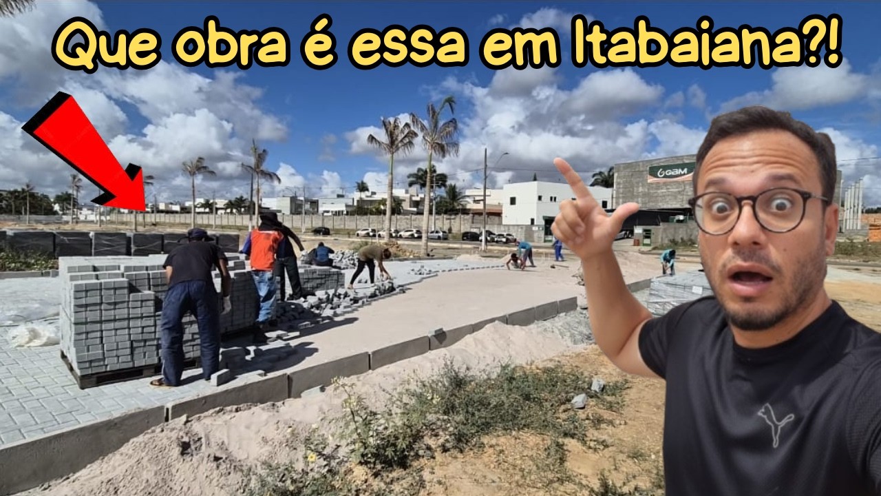 Que obra GIGANTE é essa em Itabaiana?#itabaiana #nordeste #itabaianase #itabaianasergipe