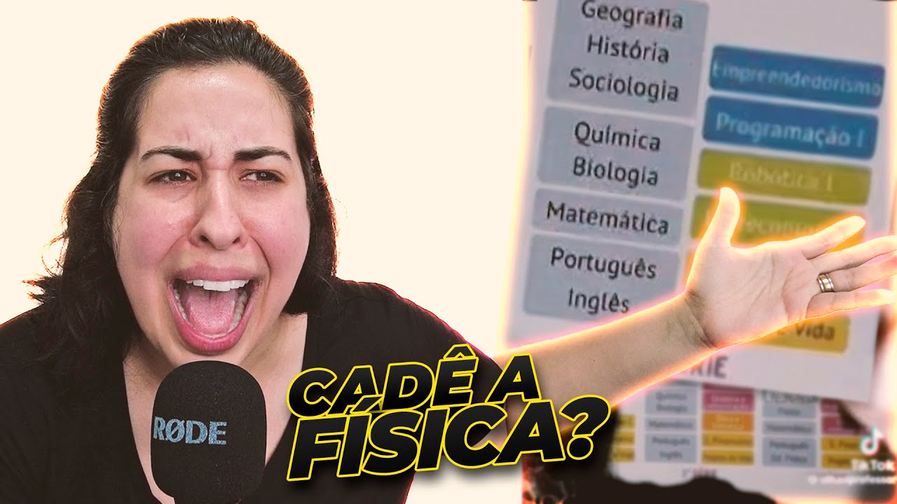 O NOVO ENSINO MÉDIO NÃO VALE NADA • Física e Afins