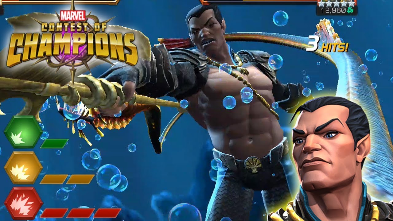 Namor All Special Attacks: Marvel Contest of Champions (Content Creator Program)