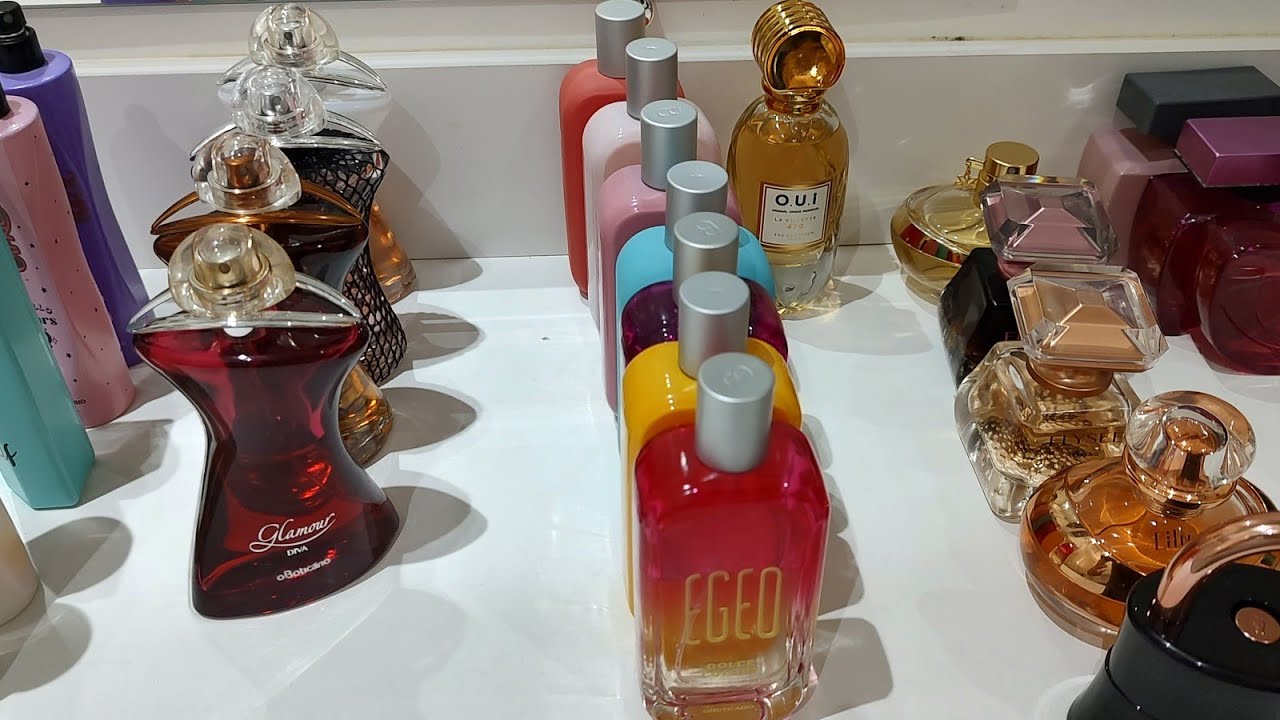 MEUS PERFUMES O BOTICÁRIO Todos que tenho  tour