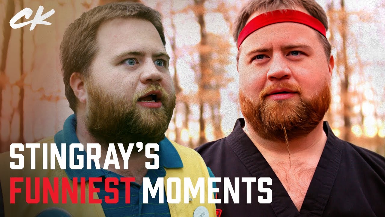 Stingray's Funniest Moments Compilation | Cobra Kai (Paul Walter Hauser)