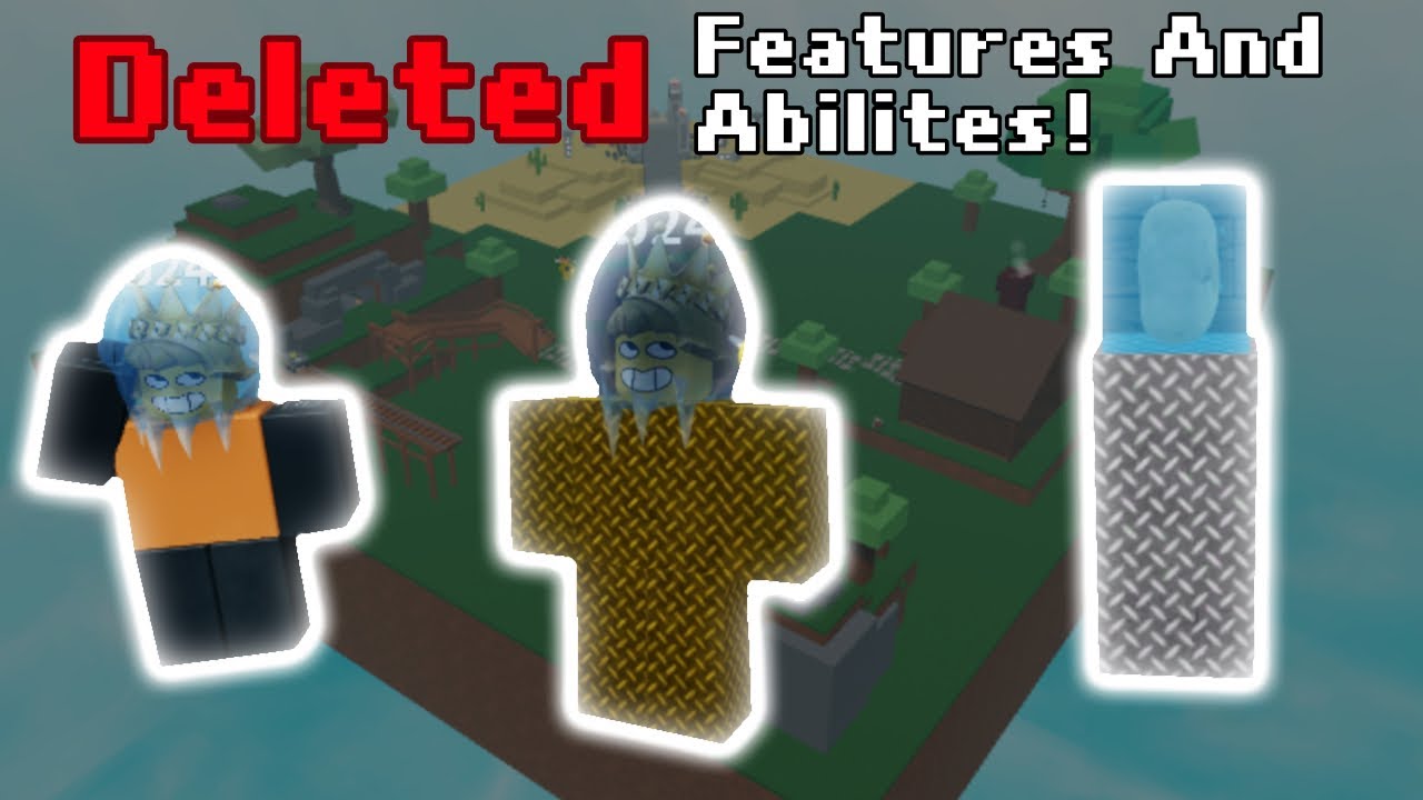 Deleted Features And Abilites In Ability Wars ! | Roblox