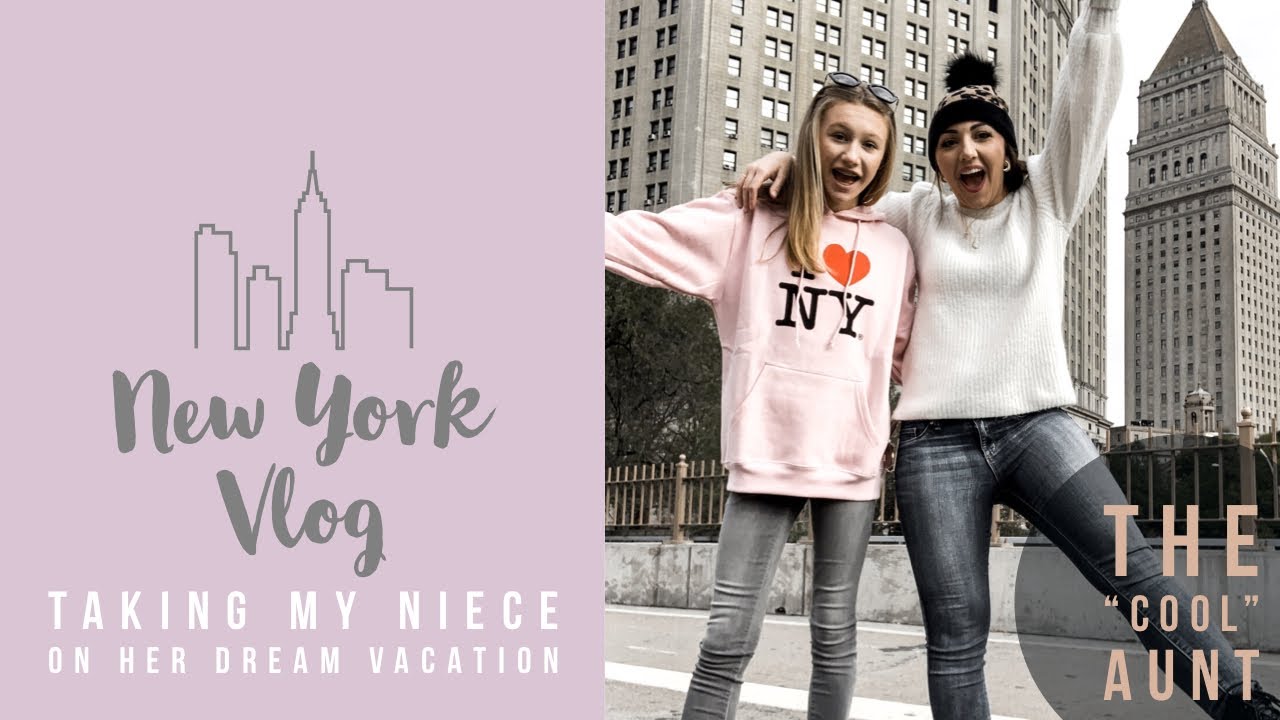 NEW YORK VLOG | Surprising my niece with her DREAM VACATION