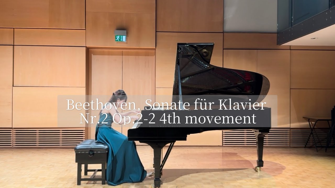 Beethoven, Sonate für Klavier Nr.20 Op.2-2 4th movement