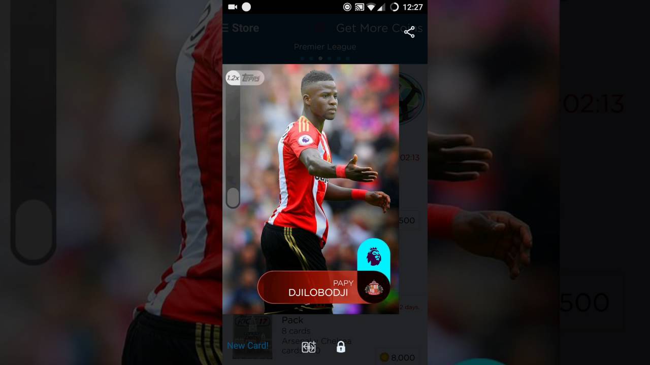 Opening 50k worth of packs on Topps Kick 2017