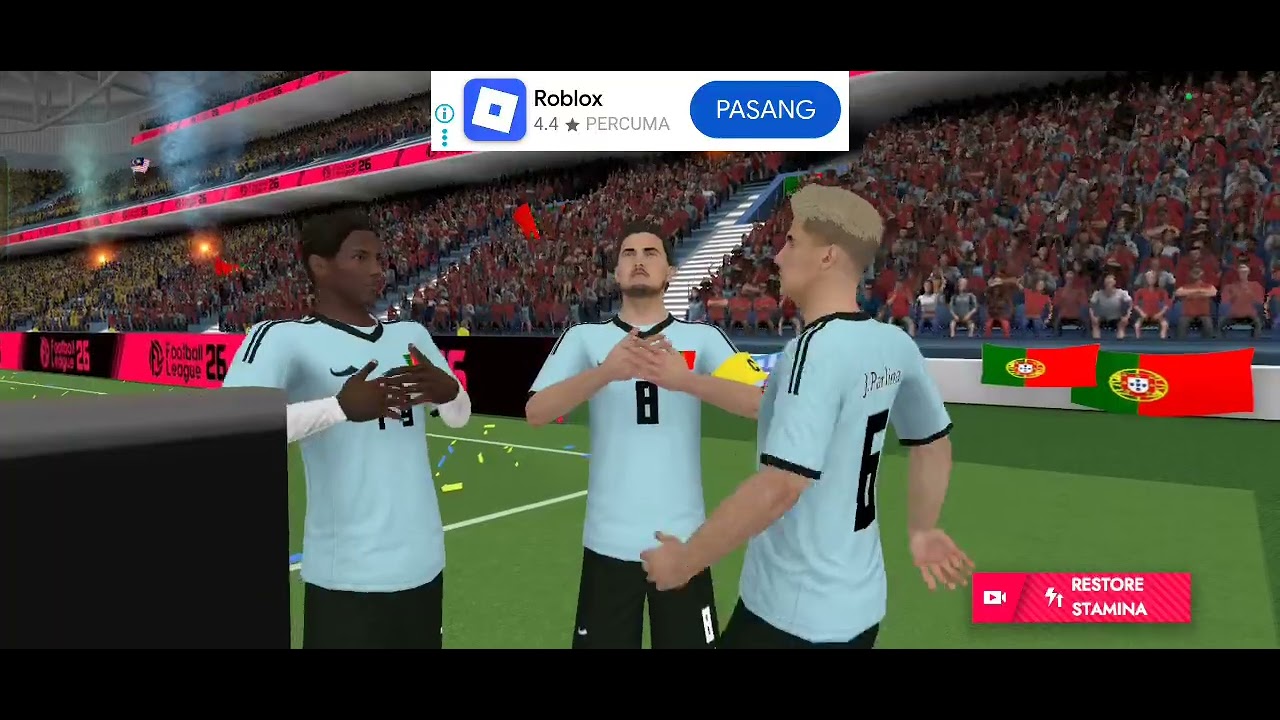 Malaysia🇲🇾vs🇵🇹Portugal (0-2) FiFA