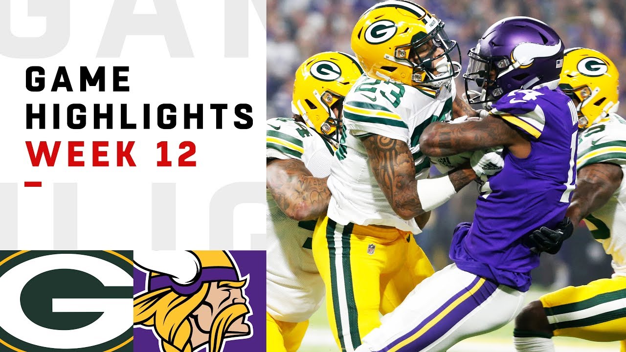 Packers vs. Vikings Week 12 Highlights | NFL 2018