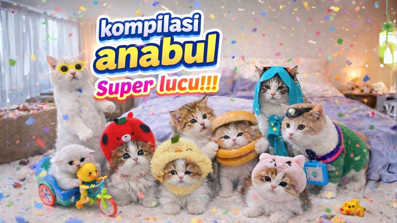 JANGAN NONTON SENDIRIAN! Kompilasi Anabul Super Lucu yang Bikin Senyum Sendiri 😻